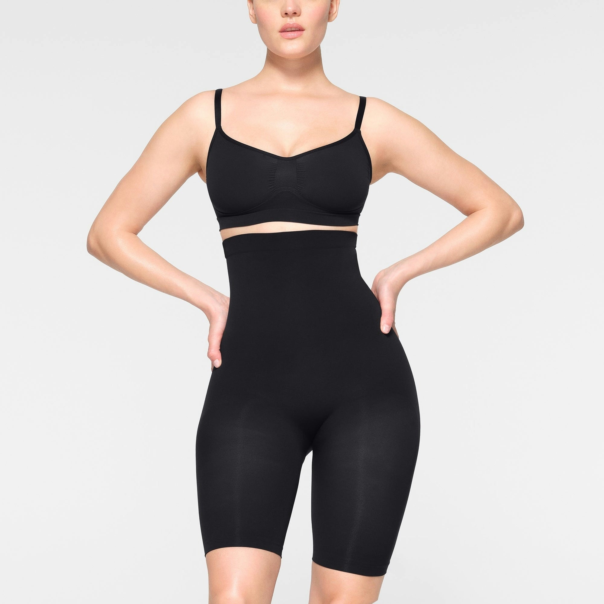 Seamless Shorts Shaper Black